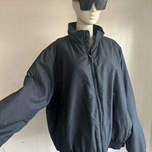 george Men's Black Jacket windbreaker snow XL